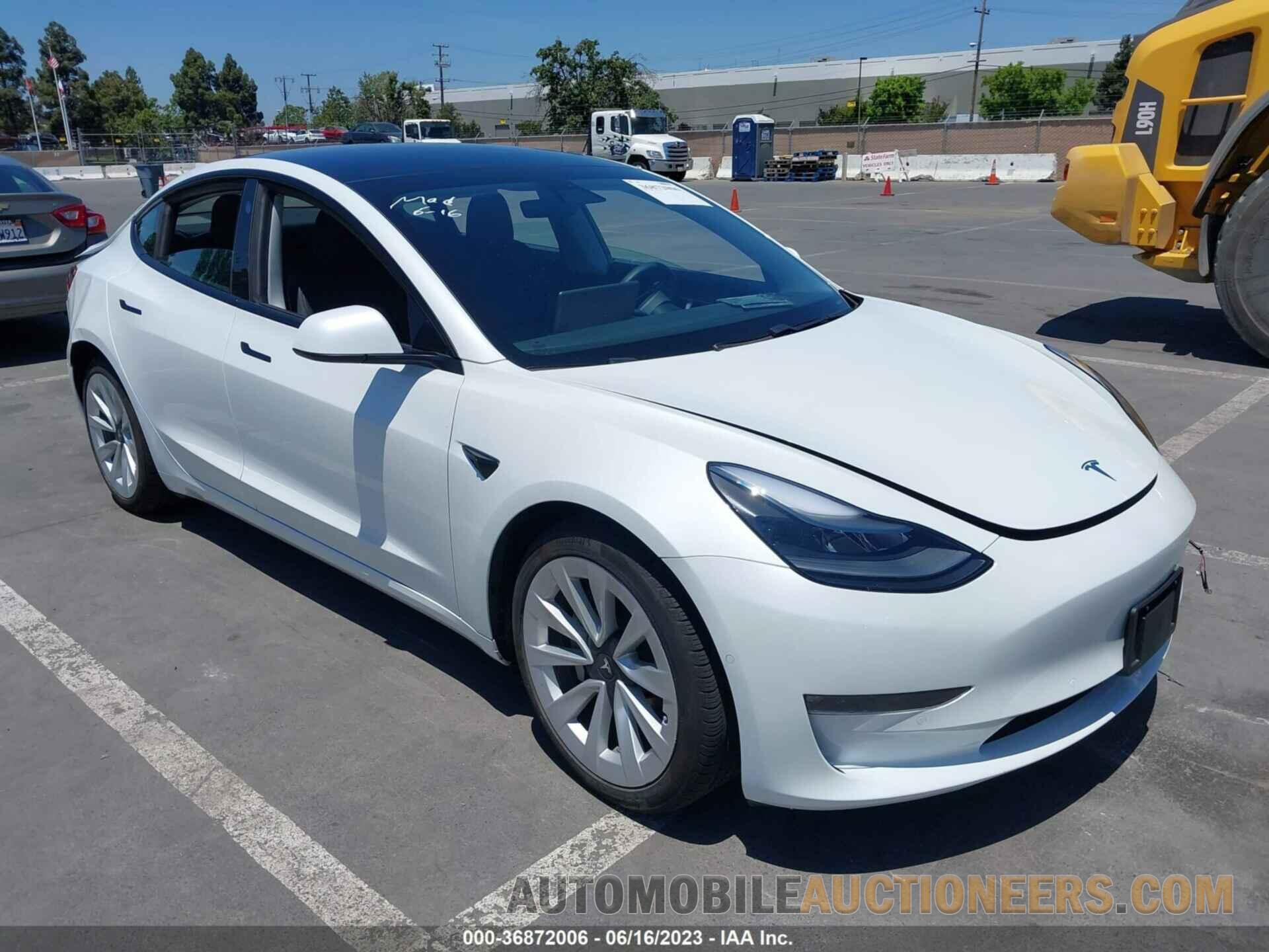 5YJ3E1EA1MF998365 TESLA MODEL 3 2021