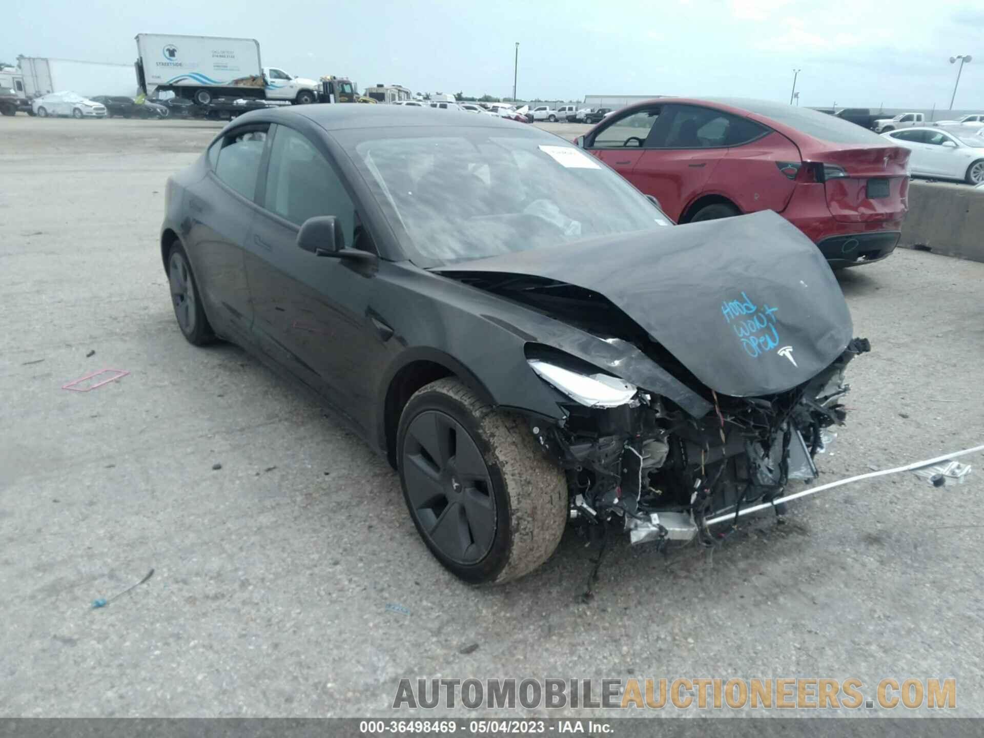 5YJ3E1EA1NF102468 TESLA MODEL 3 2022