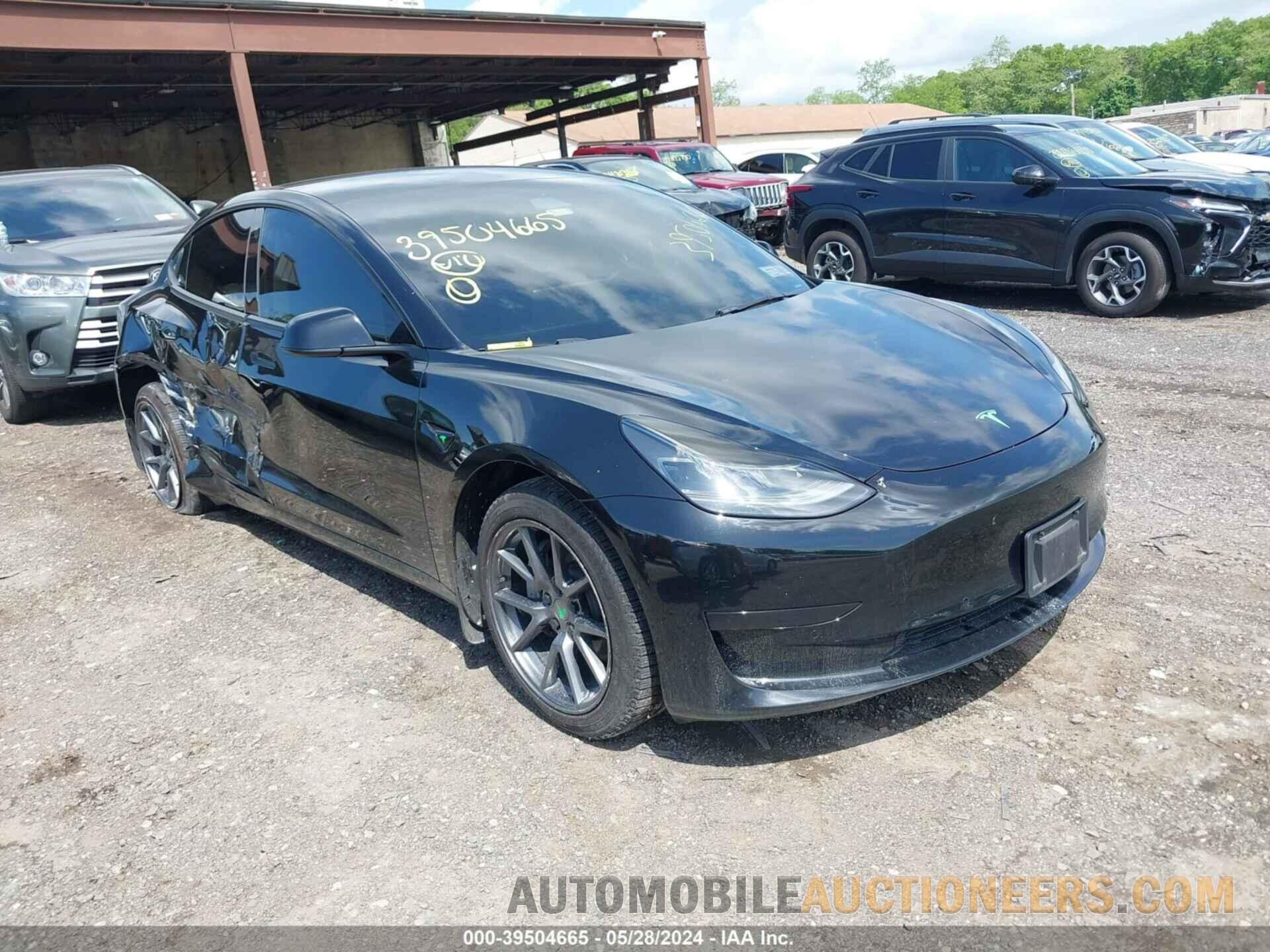 5YJ3E1EA1NF106617 TESLA MODEL 3 2022