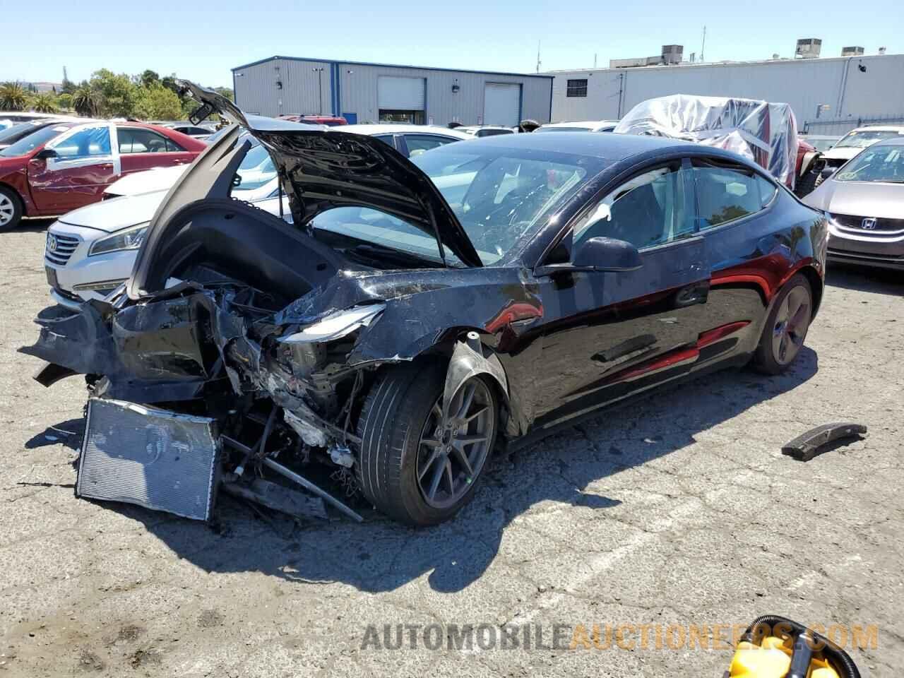 5YJ3E1EA1NF110277 TESLA MODEL 3 2022