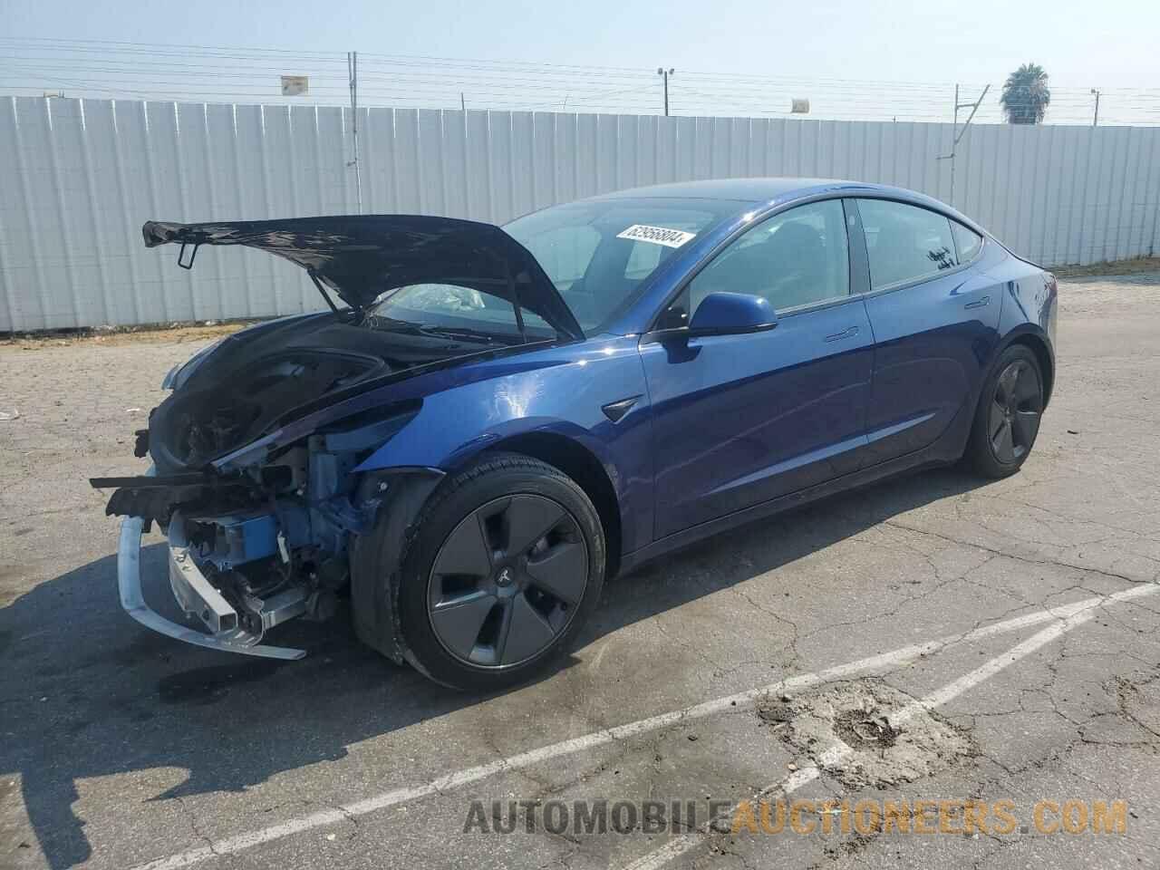 5YJ3E1EA1NF111395 TESLA MODEL 3 2022