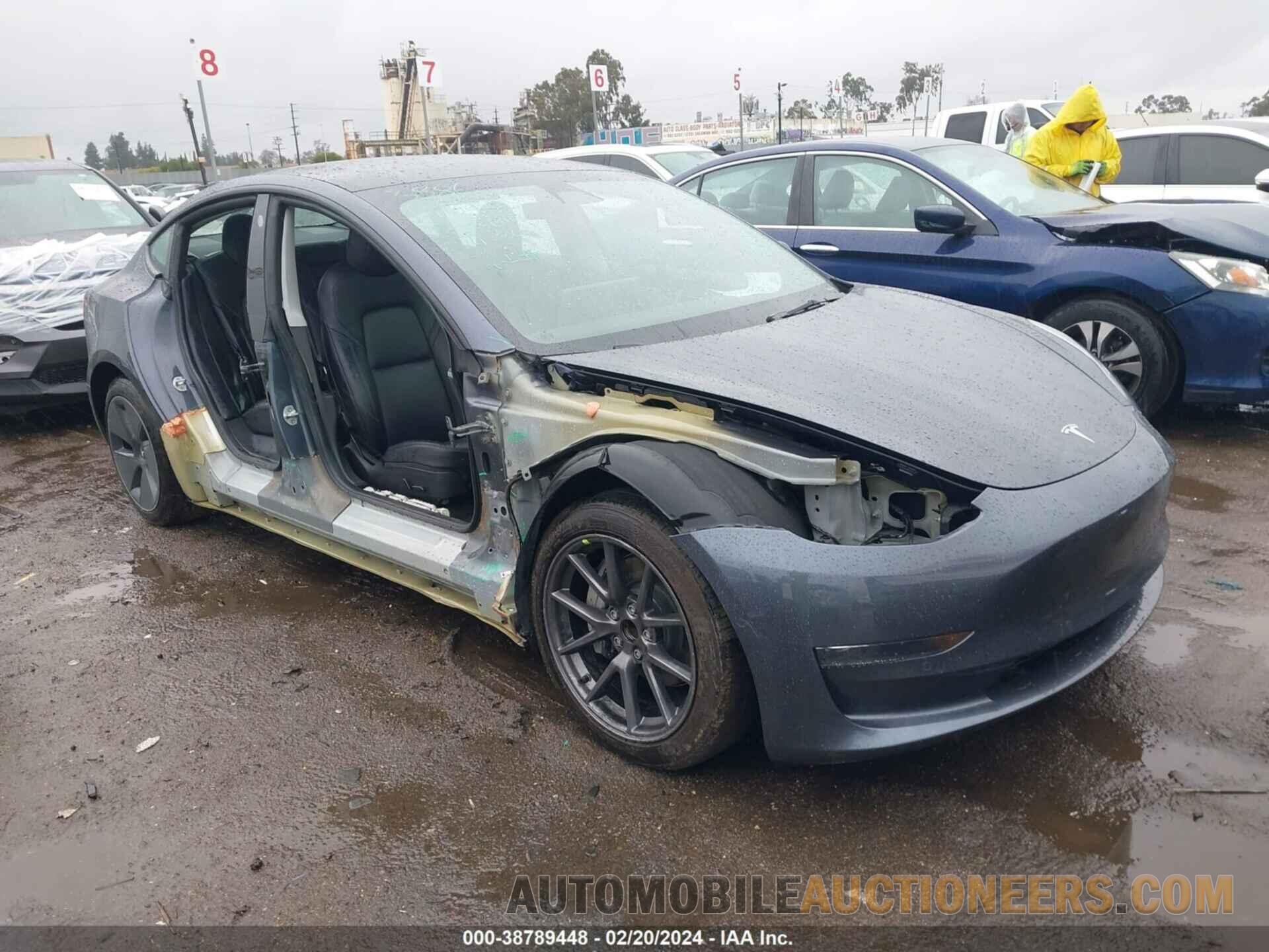 5YJ3E1EA1NF111400 TESLA MODEL 3 2022