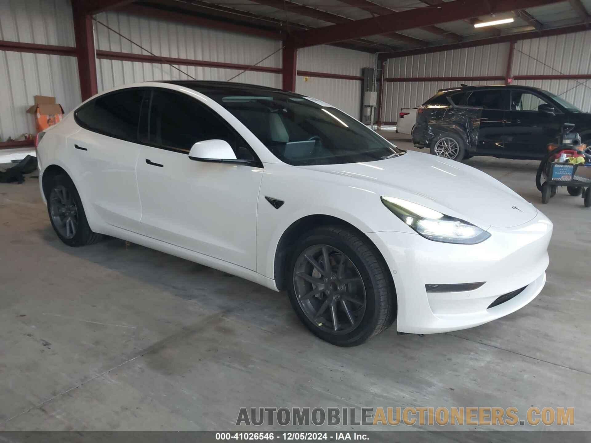 5YJ3E1EA1NF113440 TESLA MODEL 3 2022