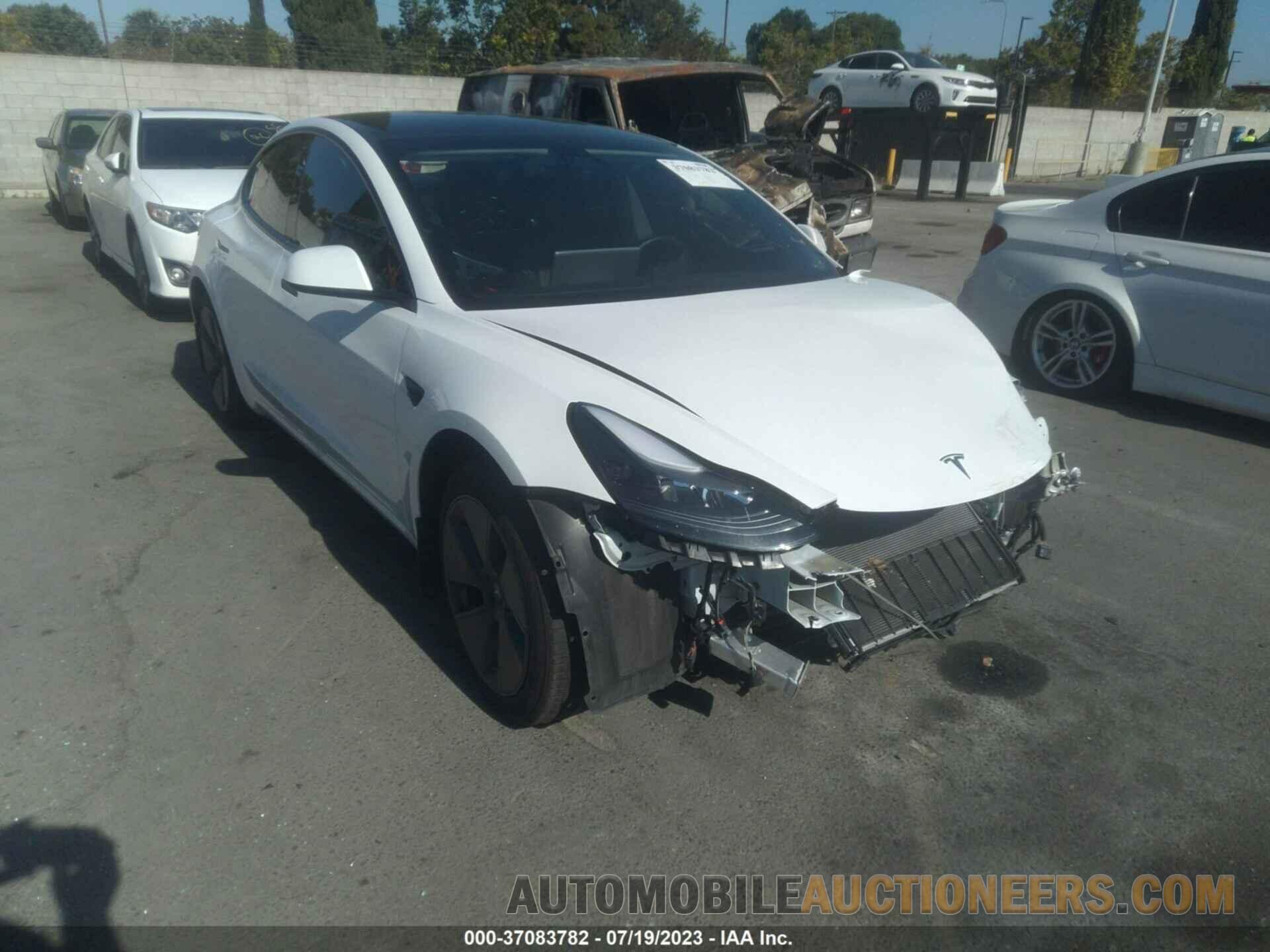 5YJ3E1EA1NF113910 TESLA MODEL 3 2022