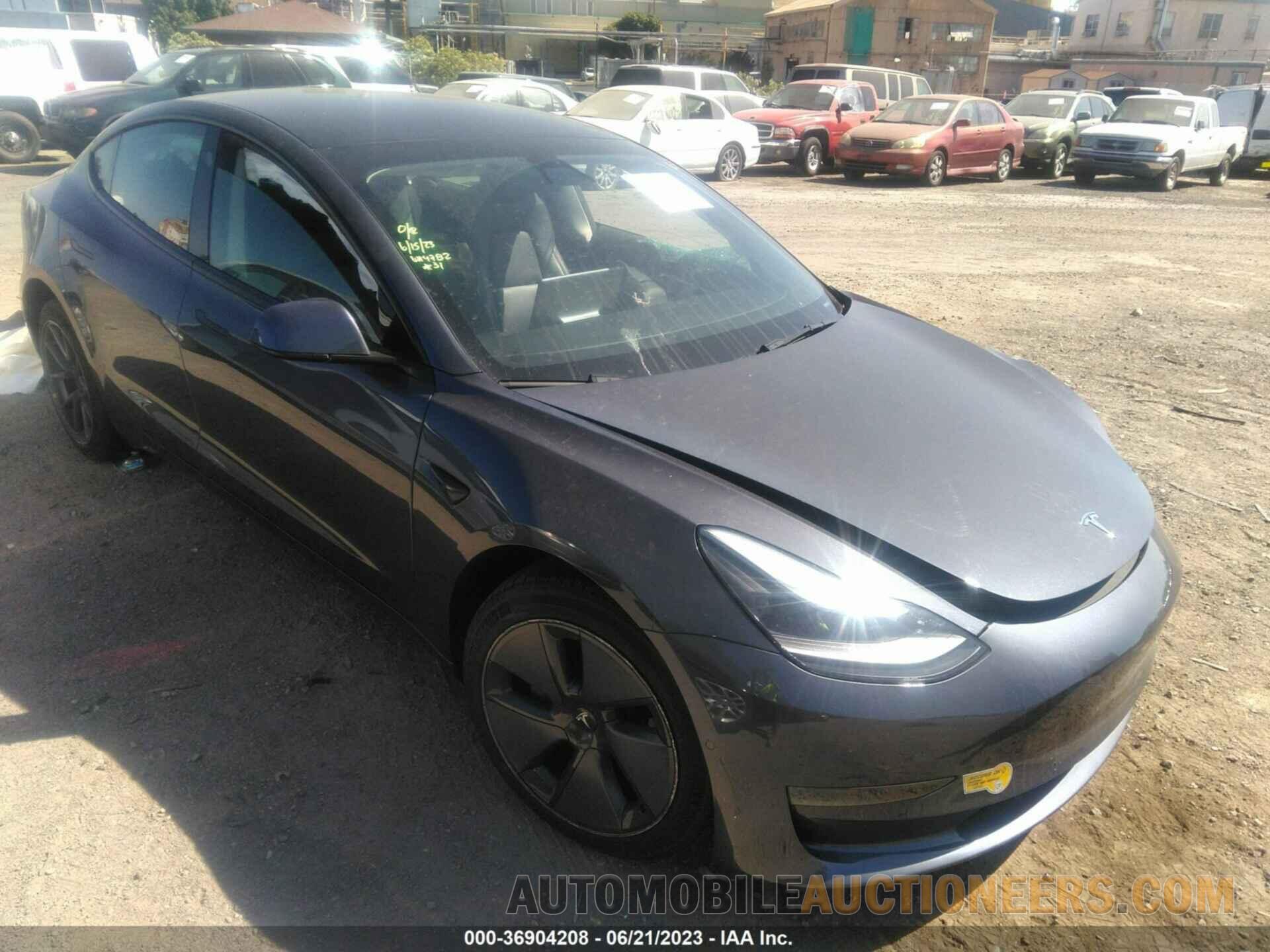 5YJ3E1EA1NF114782 TESLA MODEL 3 2022