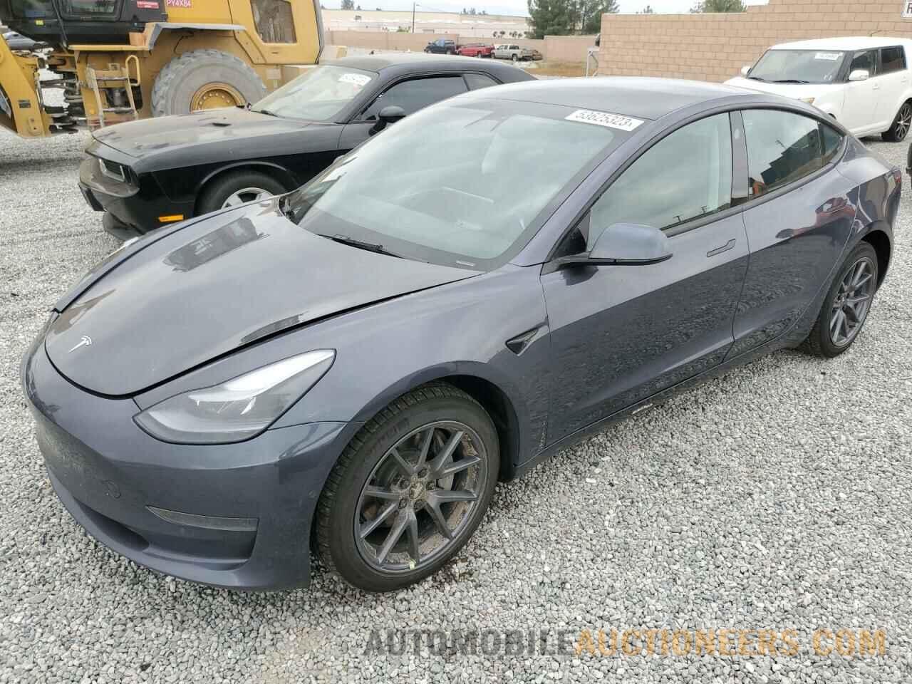 5YJ3E1EA1NF122543 TESLA MODEL 3 2022