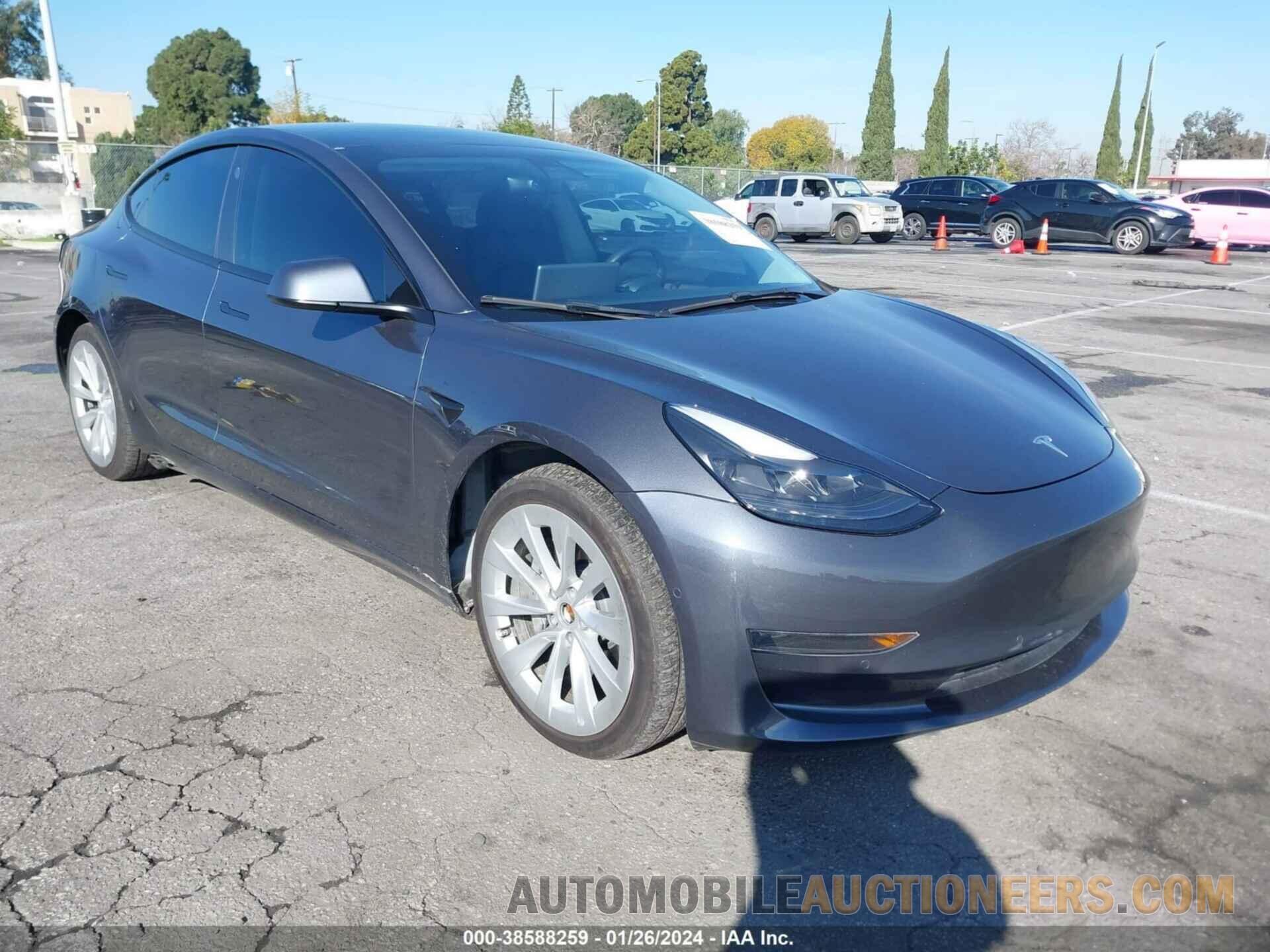 5YJ3E1EA1NF142968 TESLA MODEL 3 2022