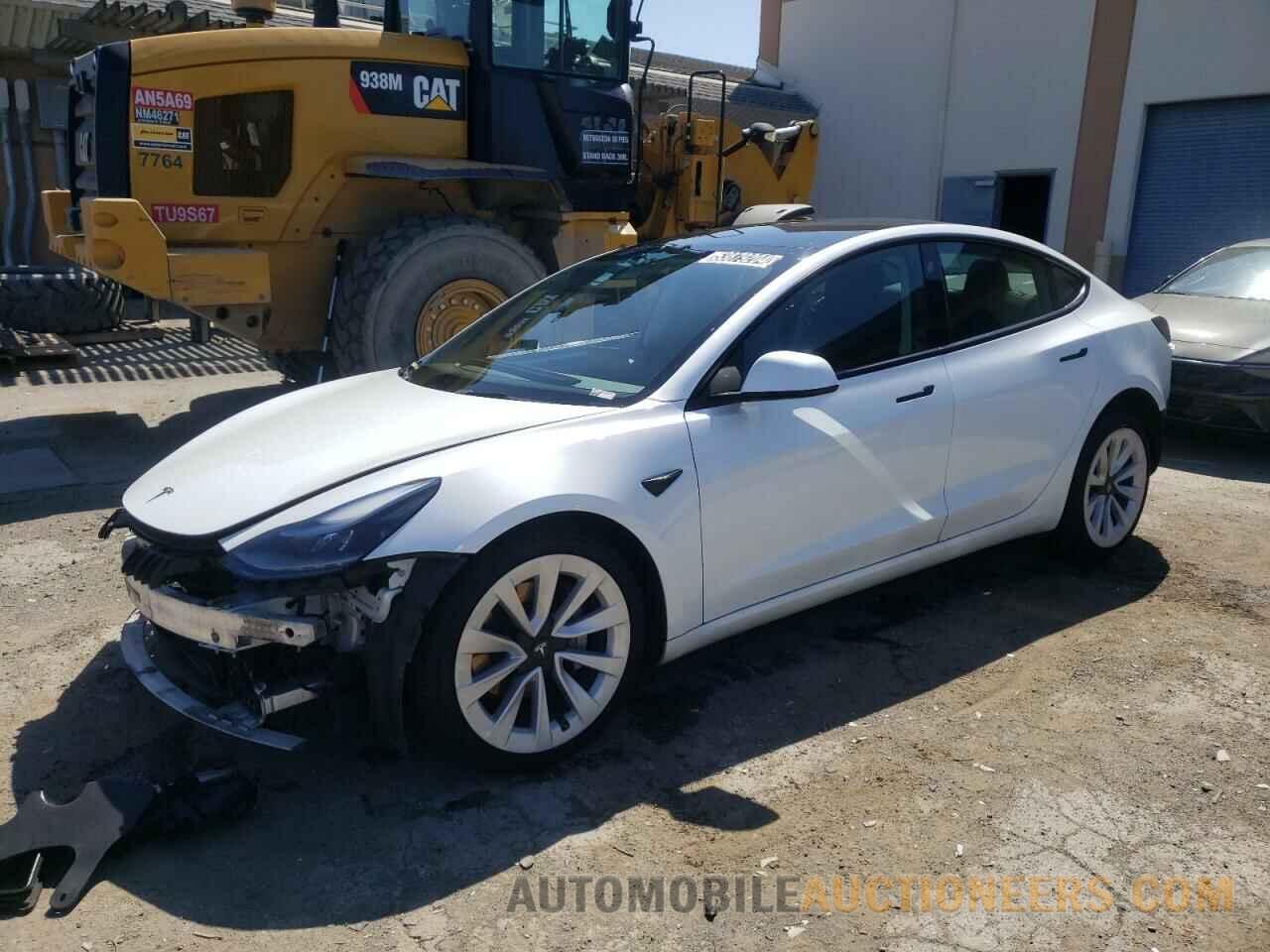 5YJ3E1EA1NF142999 TESLA MODEL 3 2022