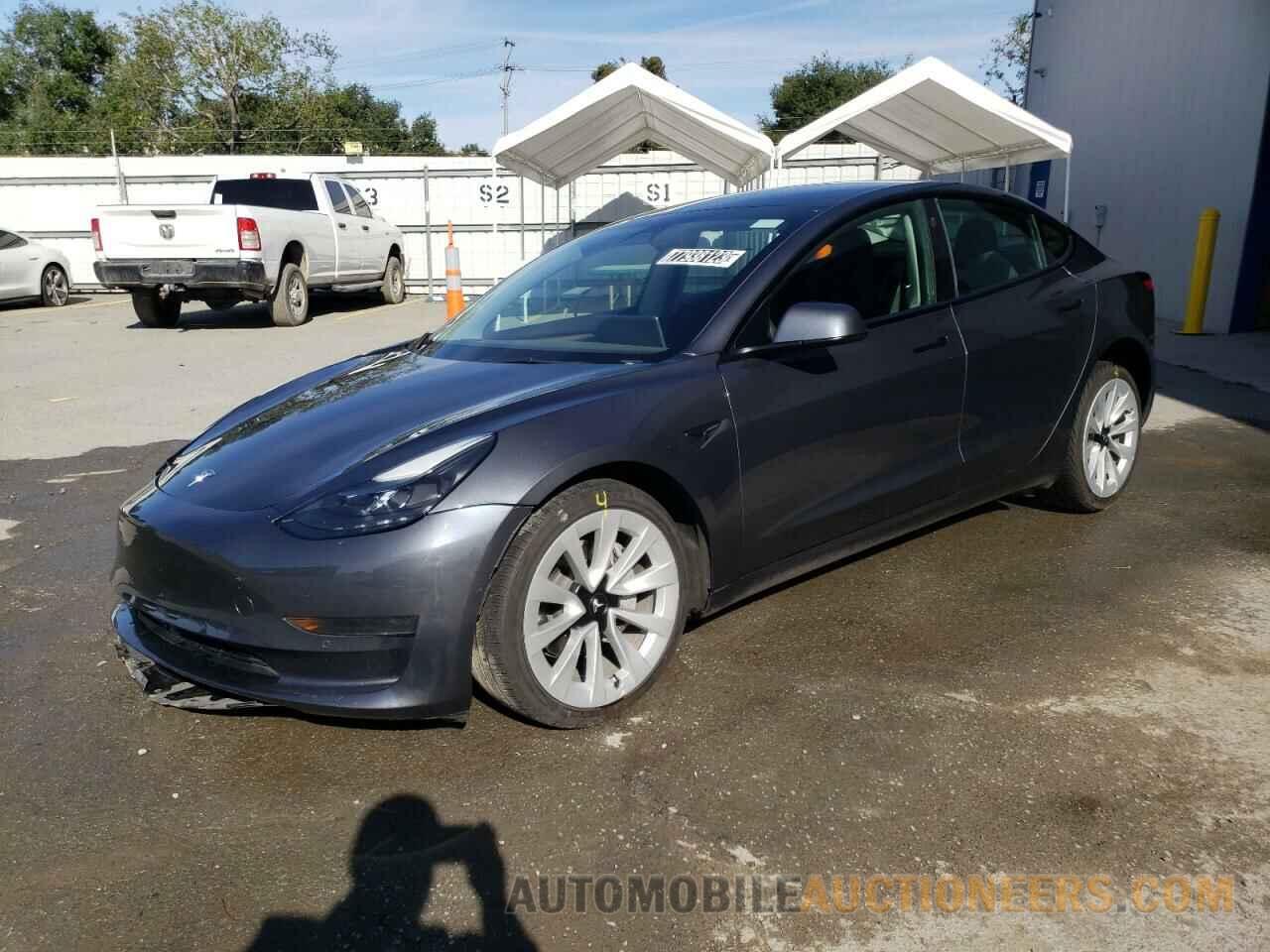 5YJ3E1EA1NF143229 TESLA MODEL 3 2022