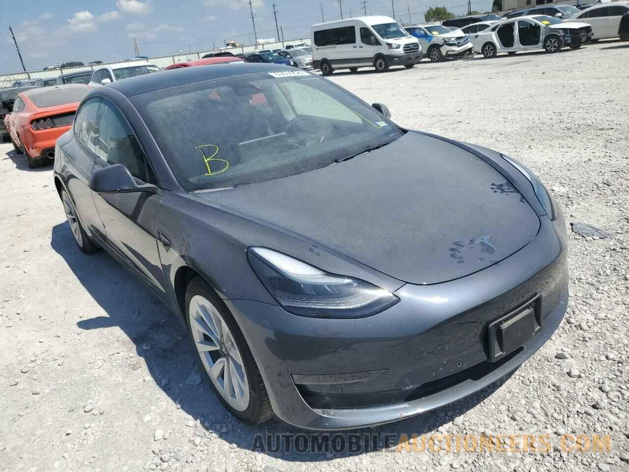 5YJ3E1EA1NF184959 TESLA MODEL 3 2022