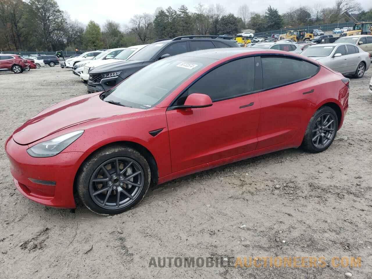 5YJ3E1EA1NF185741 TESLA MODEL 3 2022