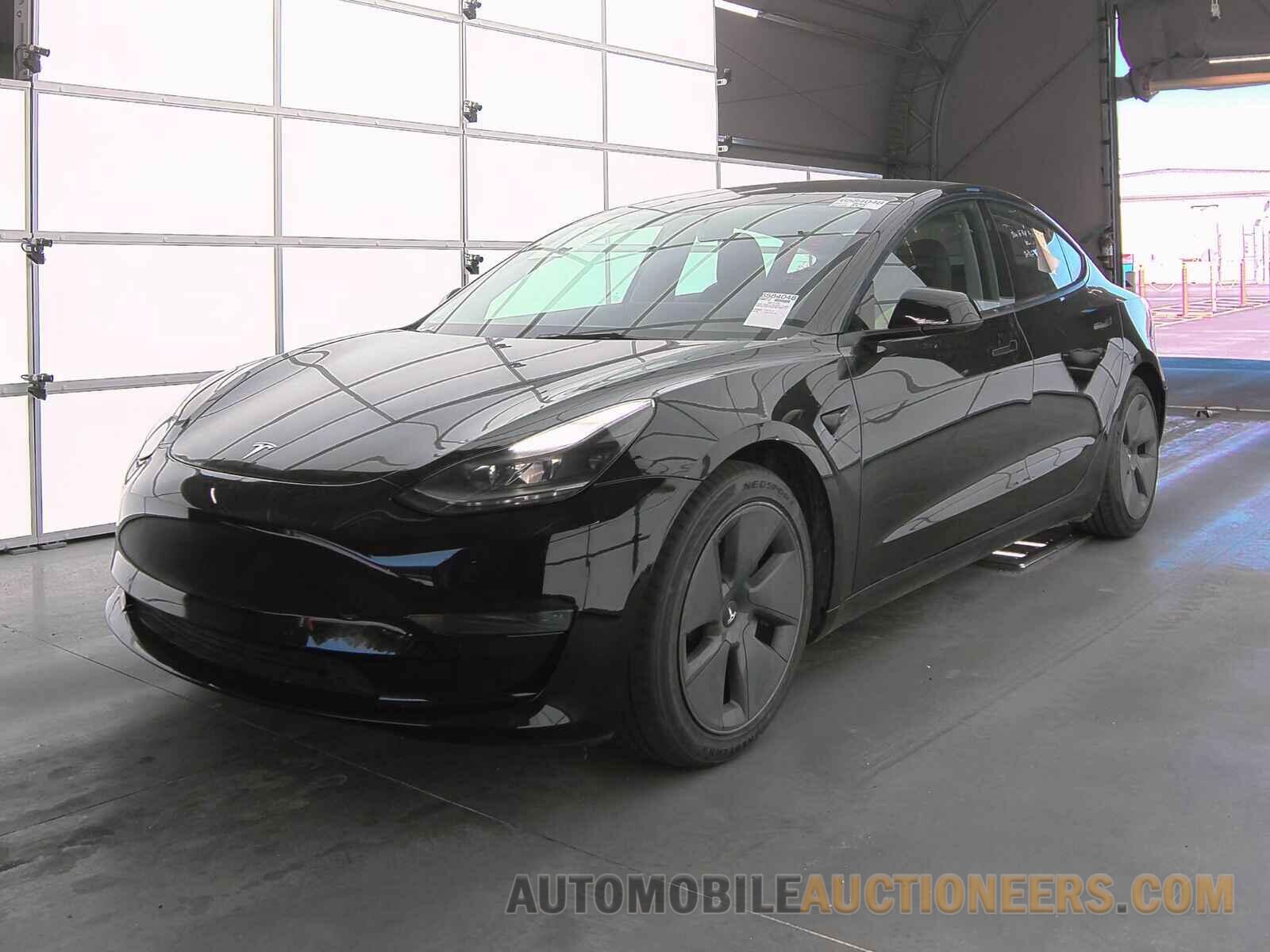 5YJ3E1EA1NF186713 Tesla Model 3 2022