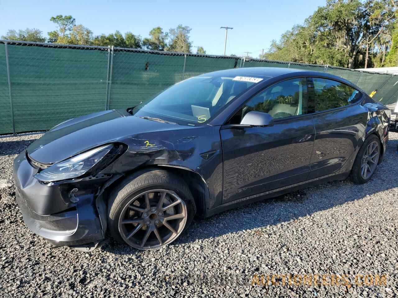 5YJ3E1EA1NF188171 TESLA MODEL 3 2022