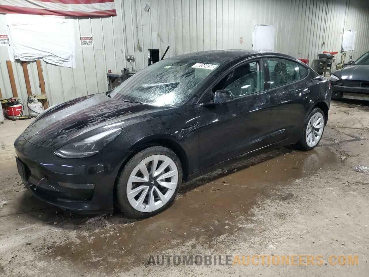 5YJ3E1EA1NF189871 TESLA MODEL 3 2022