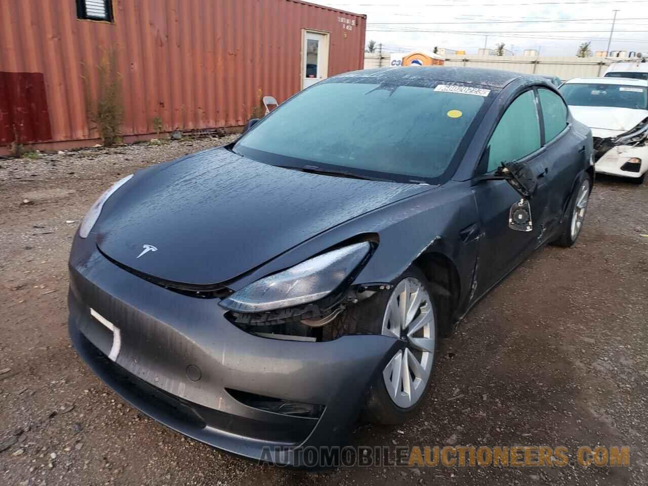 5YJ3E1EA1NF190549 TESLA MODEL 3 2022