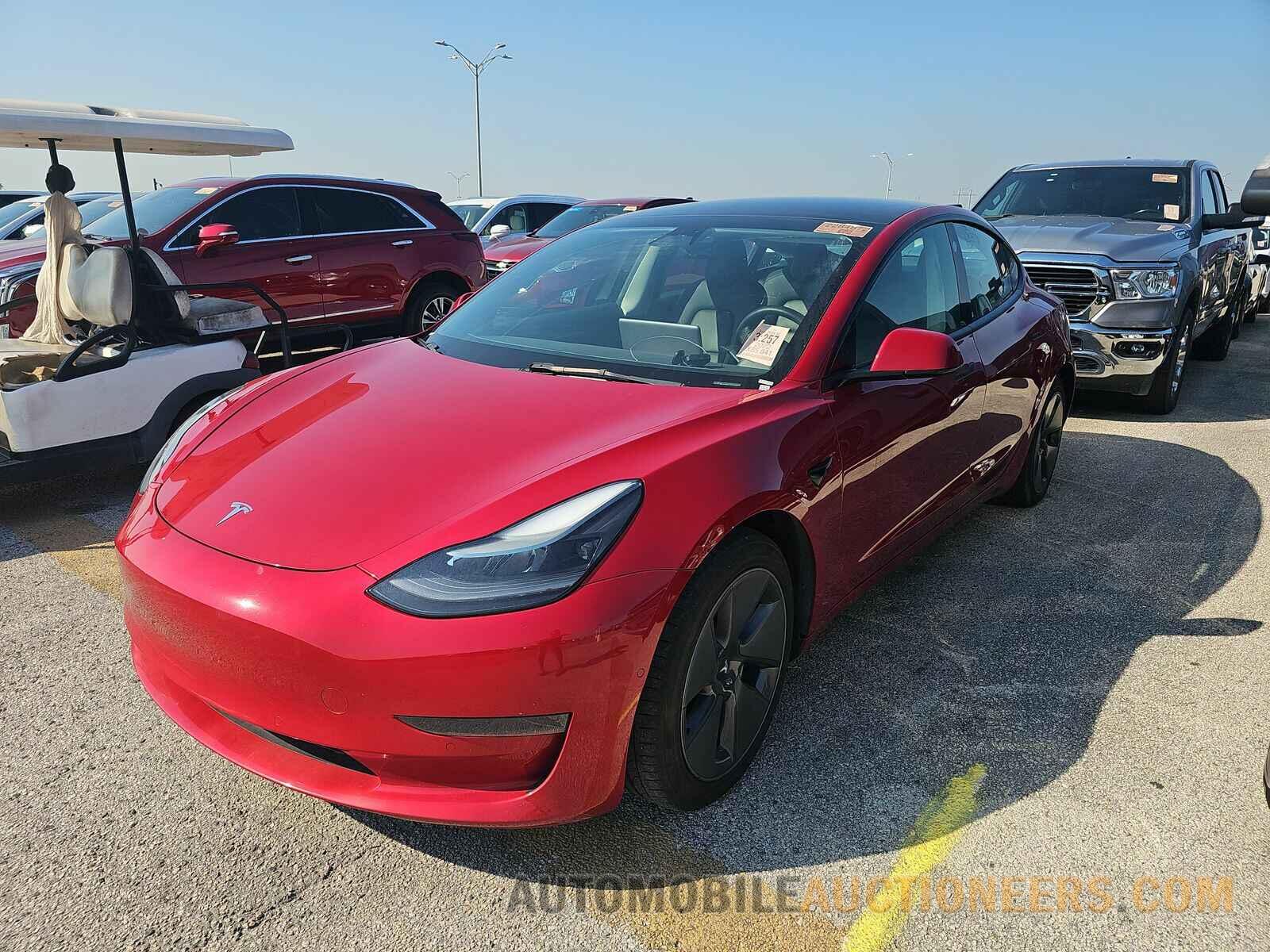 5YJ3E1EA1NF190664 Tesla Model 3 2022