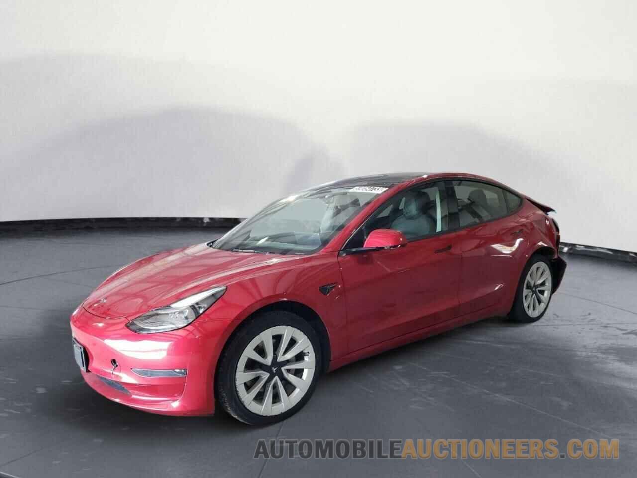 5YJ3E1EA1NF190759 TESLA MODEL 3 2022