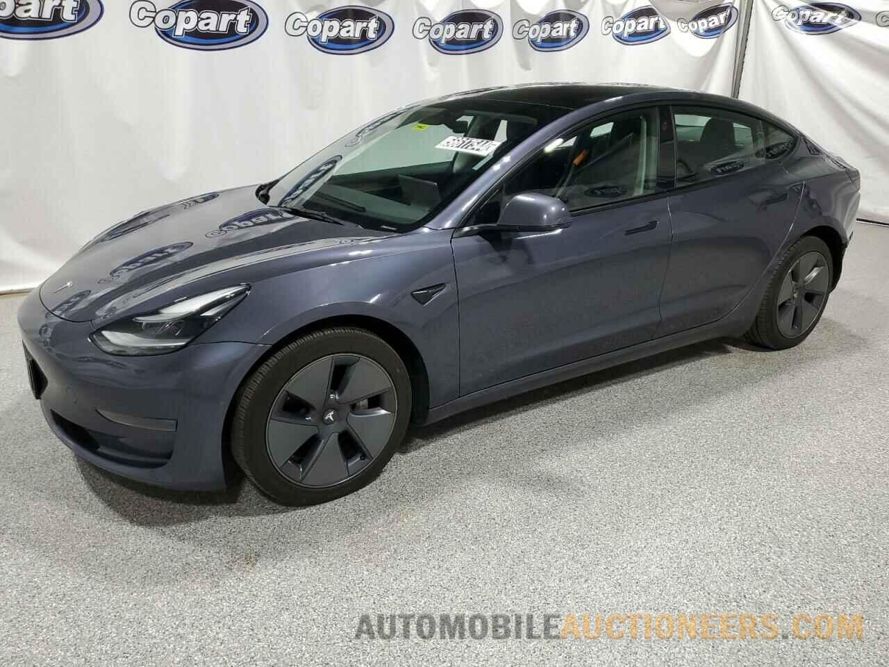 5YJ3E1EA1NF191247 TESLA MODEL 3 2022