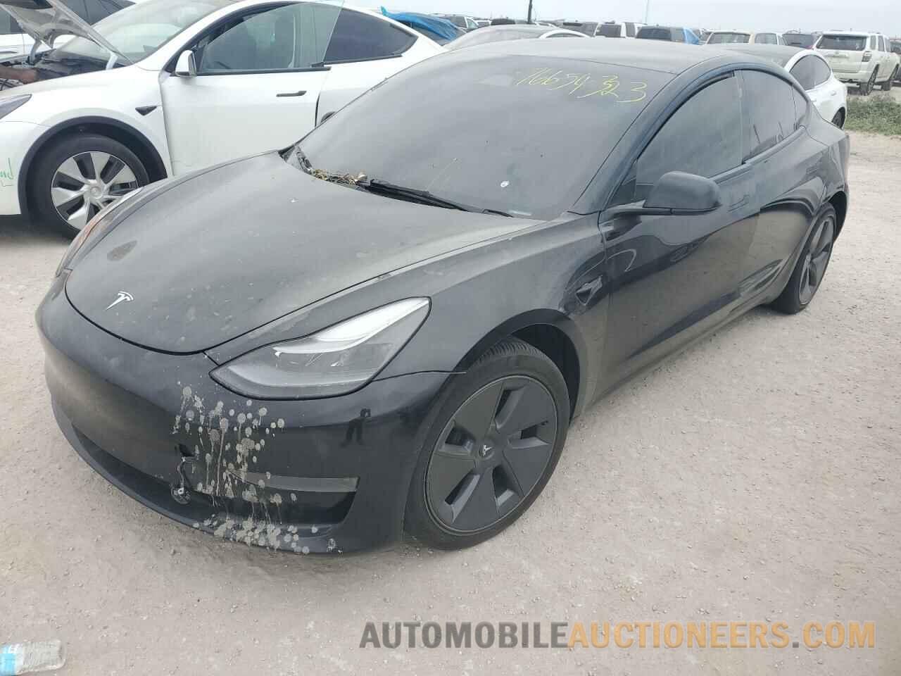 5YJ3E1EA1NF191944 TESLA MODEL 3 2022