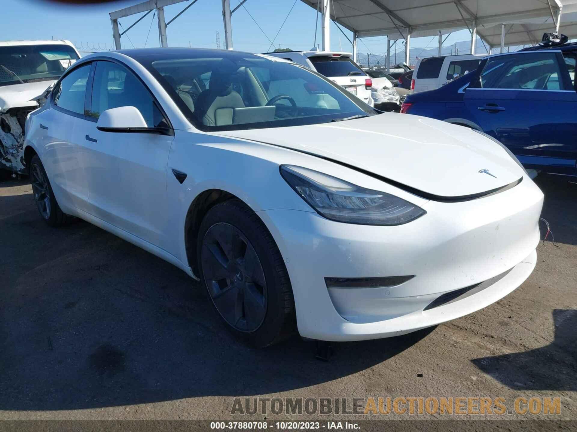 5YJ3E1EA1NF237630 TESLA MODEL 3 2022