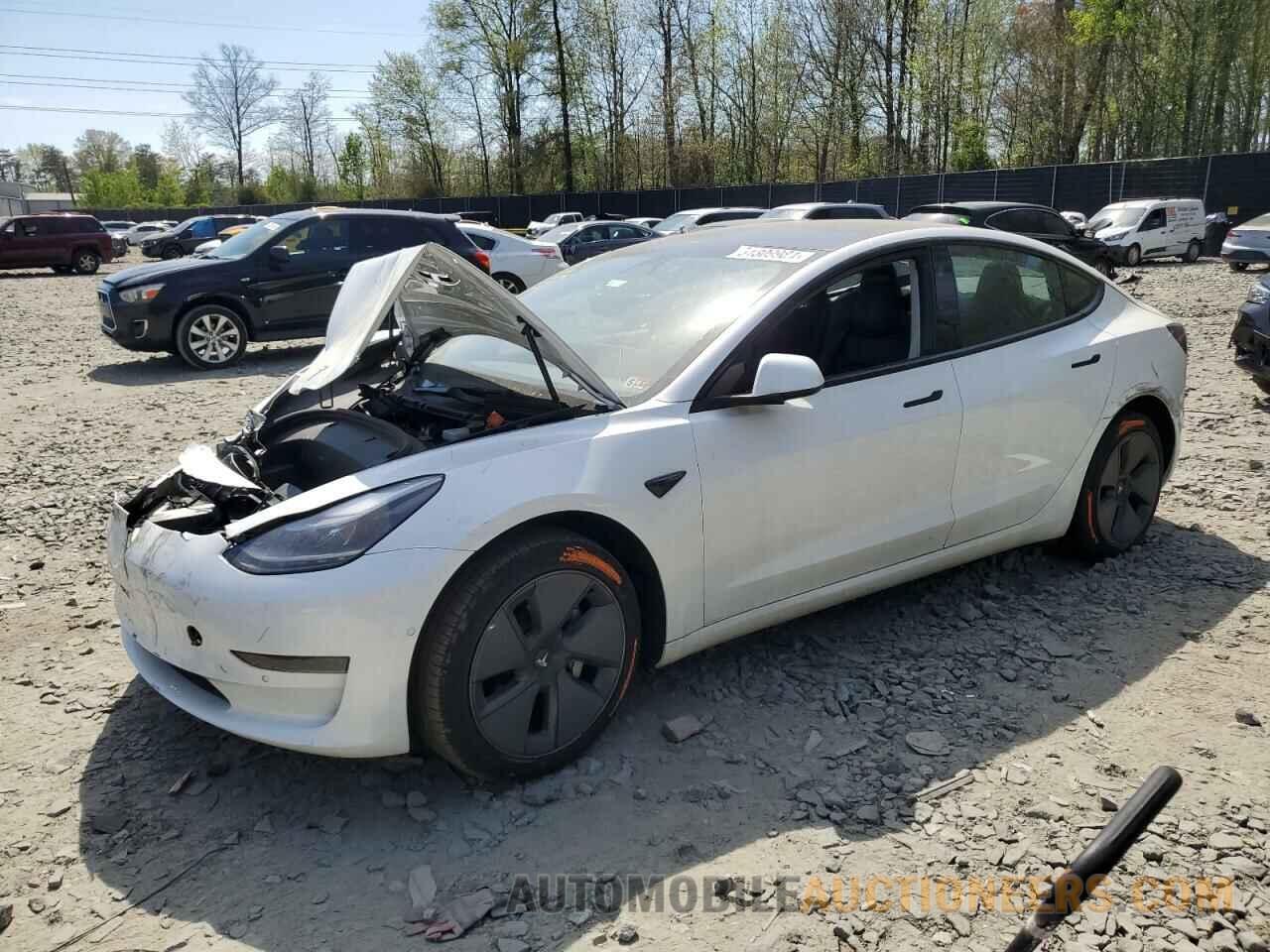 5YJ3E1EA1NF244111 TESLA MODEL 3 2022