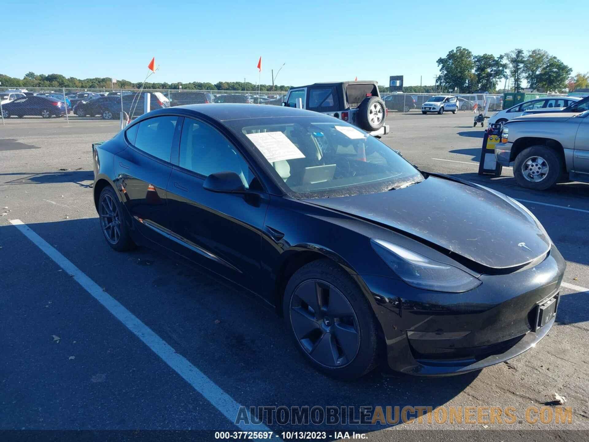 5YJ3E1EA1NF246473 TESLA MODEL 3 2022