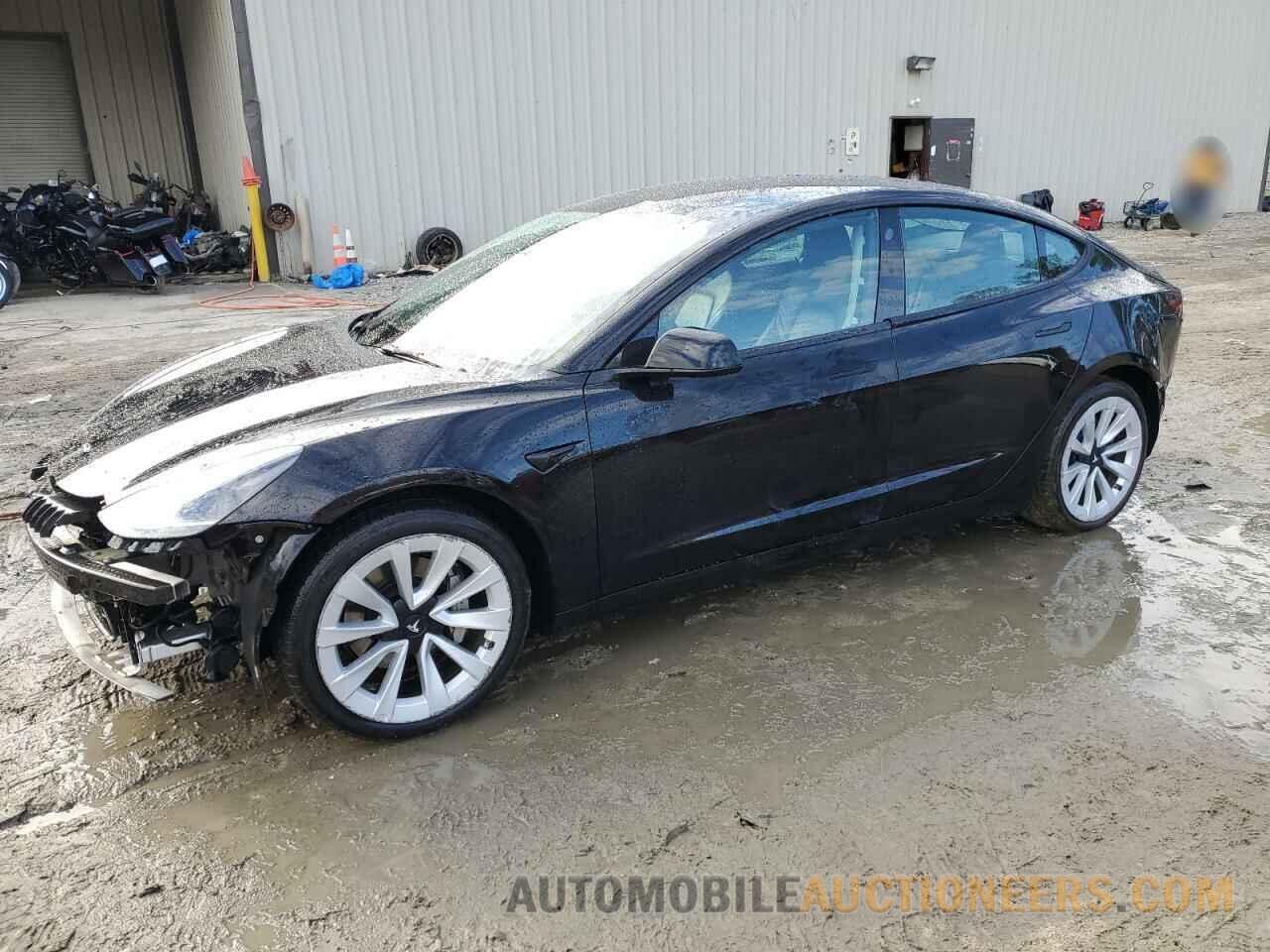 5YJ3E1EA1NF286570 TESLA MODEL 3 2022