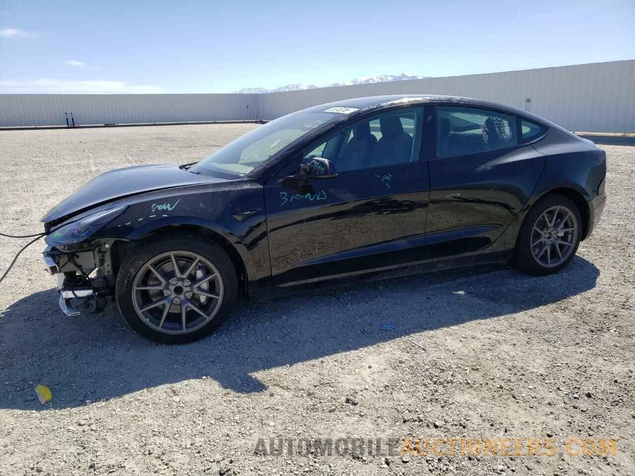 5YJ3E1EA1NF287105 TESLA MODEL 3 2022