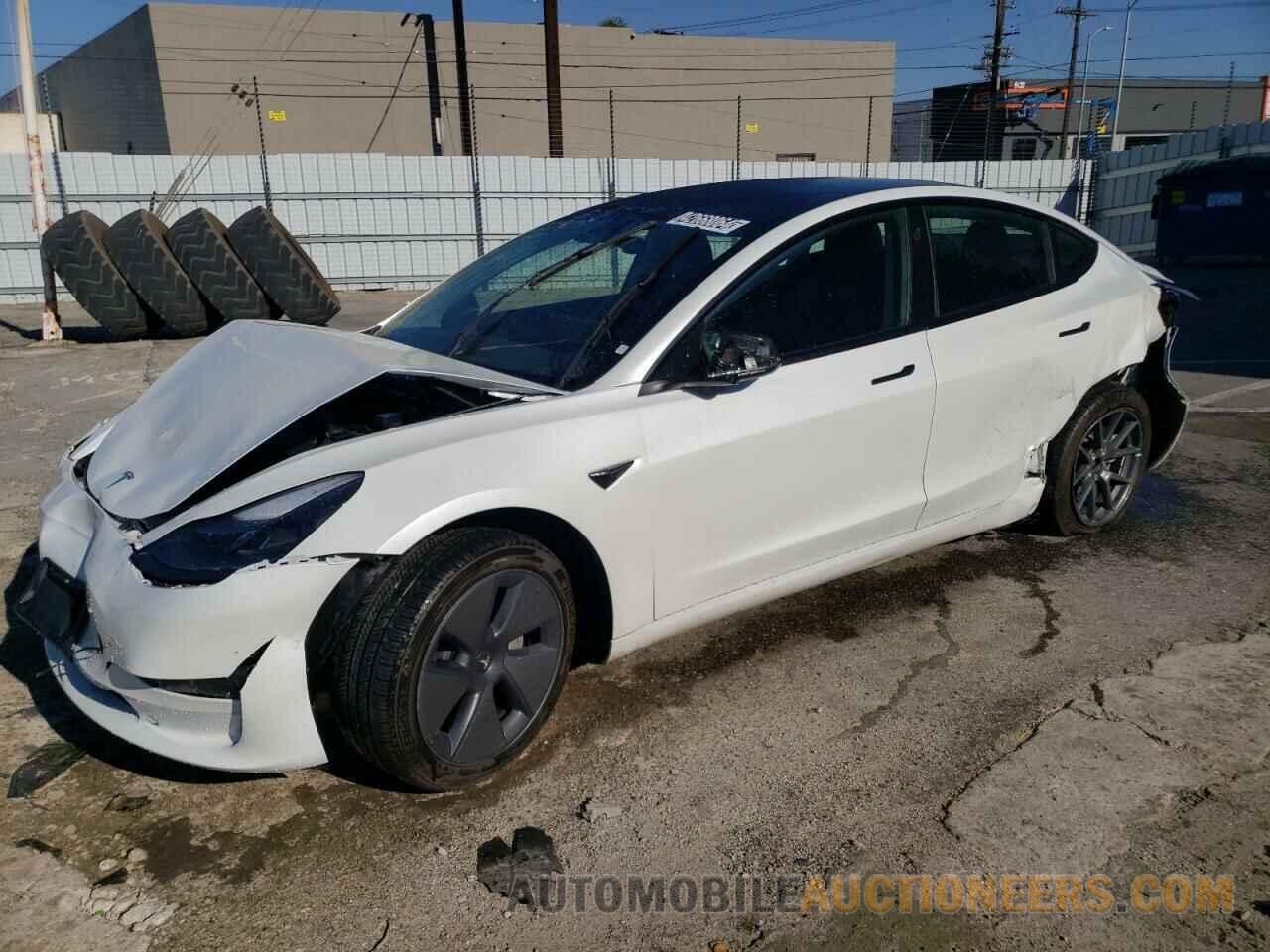 5YJ3E1EA1NF287170 TESLA MODEL 3 2022