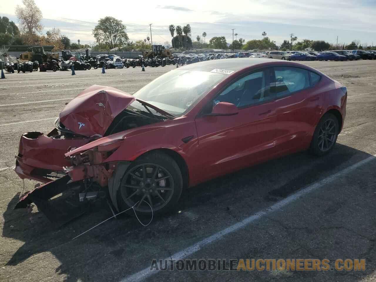 5YJ3E1EA1NF287623 TESLA MODEL 3 2022