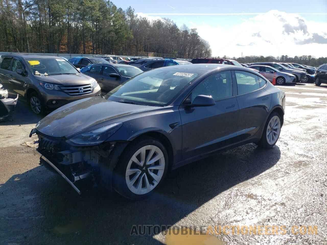 5YJ3E1EA1NF288688 TESLA MODEL 3 2022