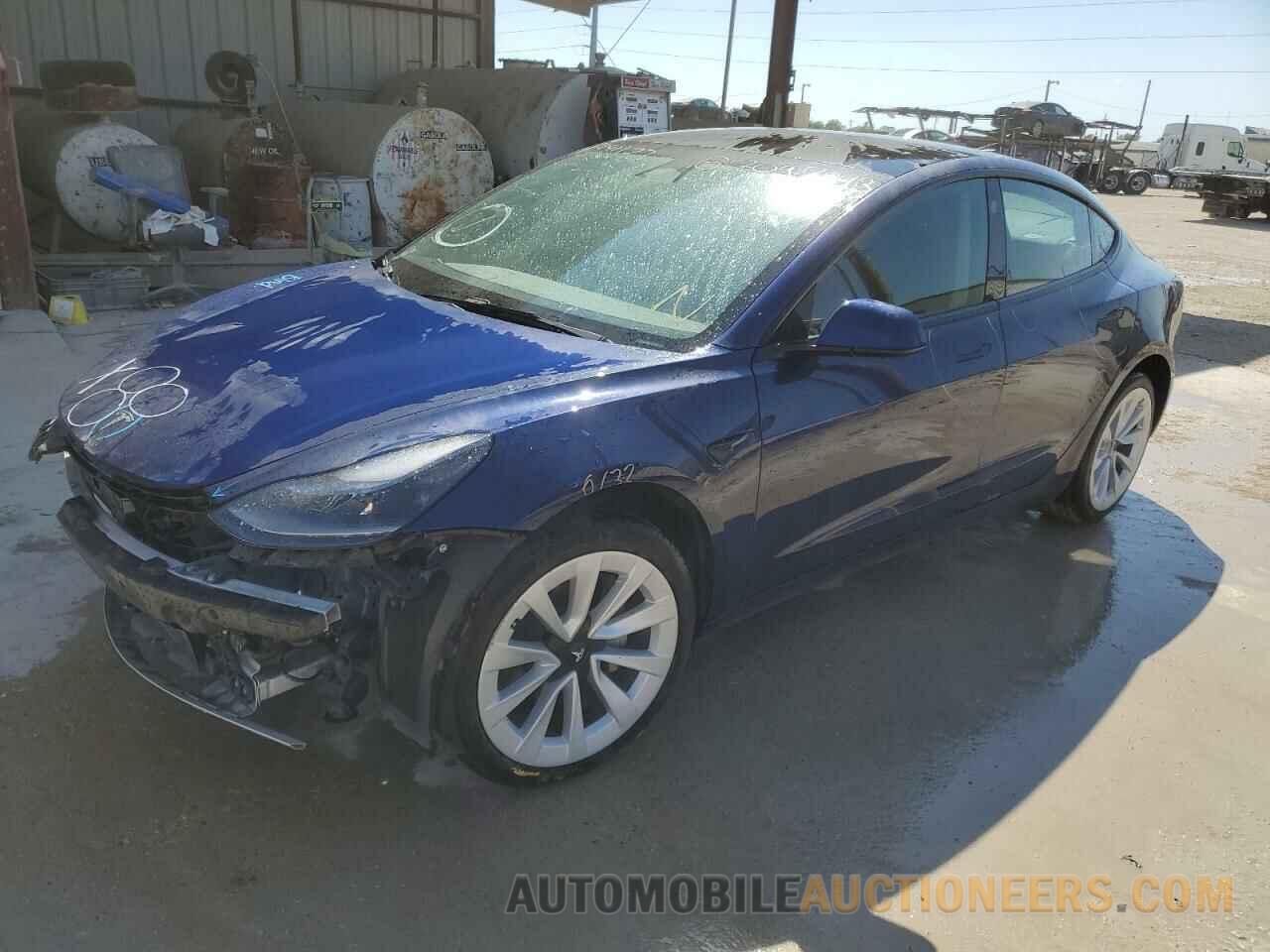 5YJ3E1EA1NF291123 TESLA MODEL 3 2022