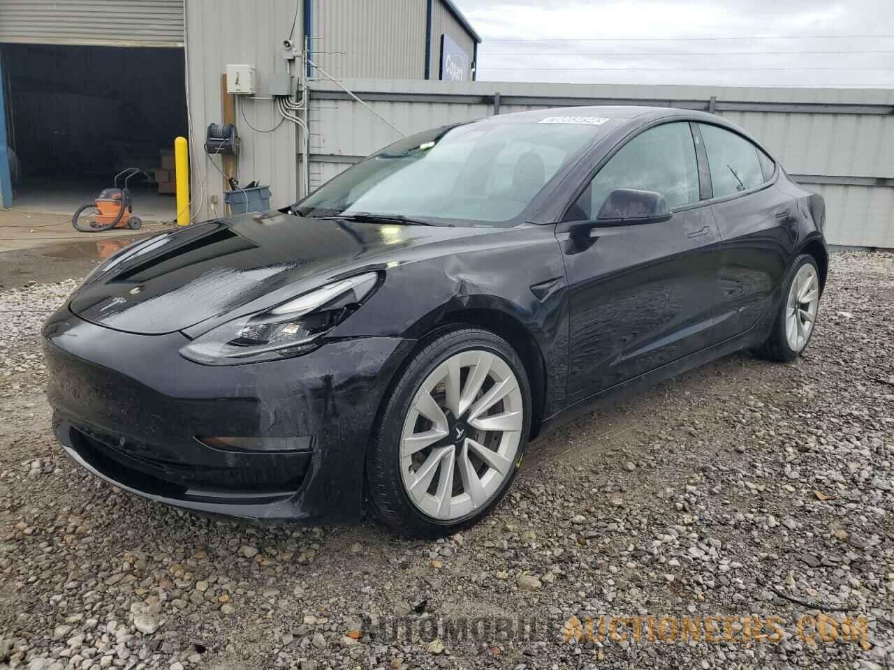 5YJ3E1EA1NF304534 TESLA MODEL 3 2022