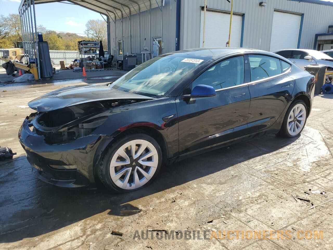 5YJ3E1EA1NF304551 TESLA MODEL 3 2022