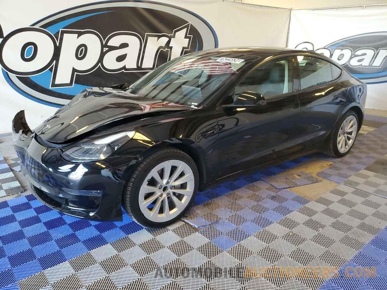 5YJ3E1EA1NF304596 TESLA MODEL 3 2022