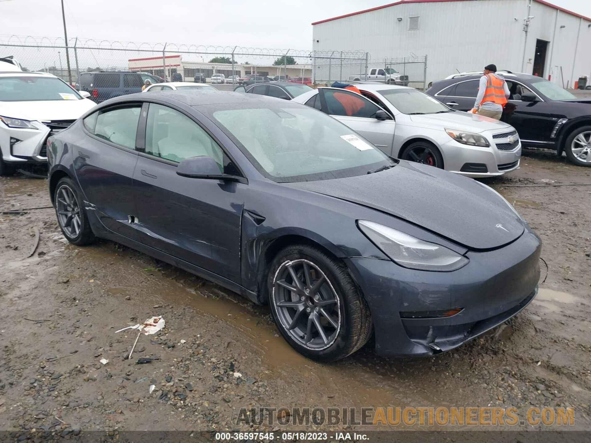 5YJ3E1EA1NF308289 TESLA MODEL 3 2022