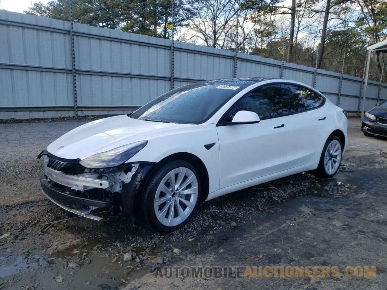 5YJ3E1EA1NF326758 TESLA MODEL 3 2022