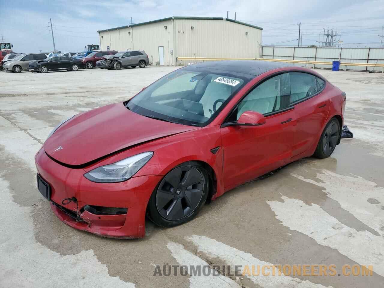 5YJ3E1EA1NF331636 TESLA MODEL 3 2022