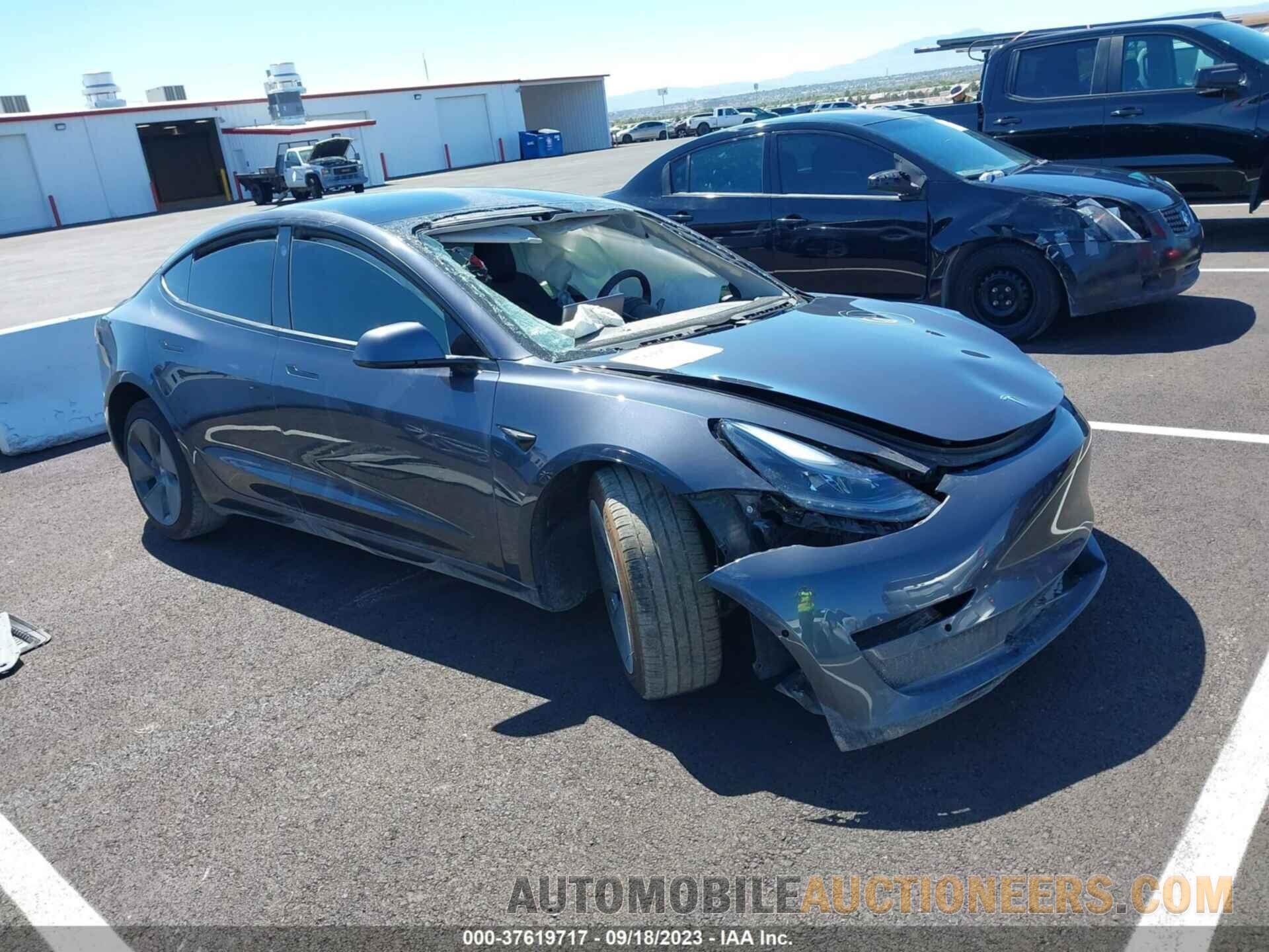 5YJ3E1EA1NF334214 TESLA MODEL 3 2022