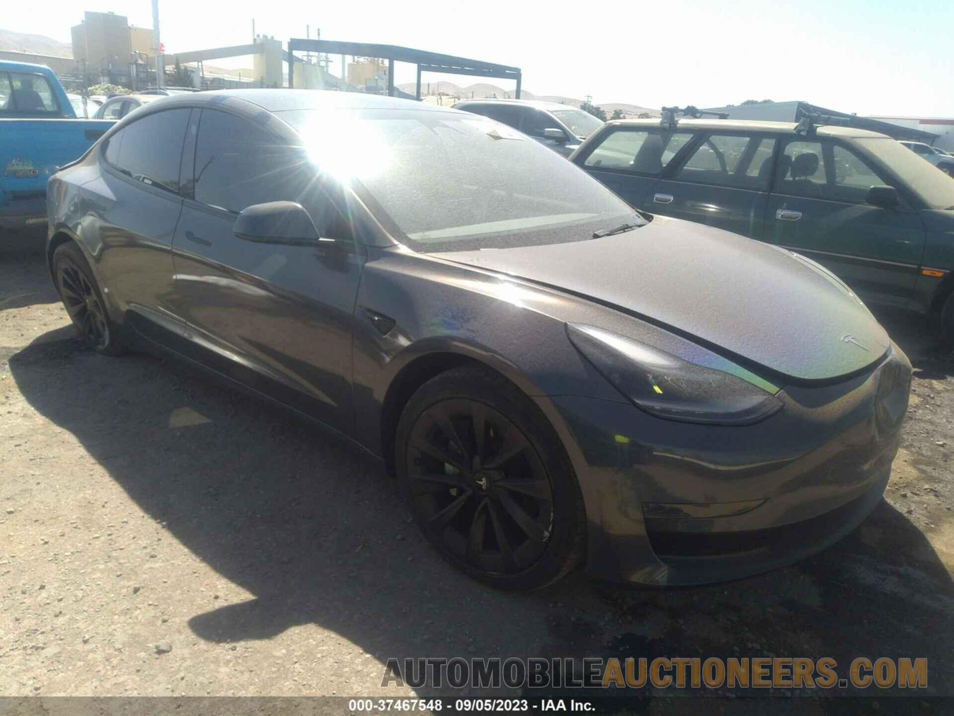 5YJ3E1EA1NF337078 TESLA MODEL 3 2022