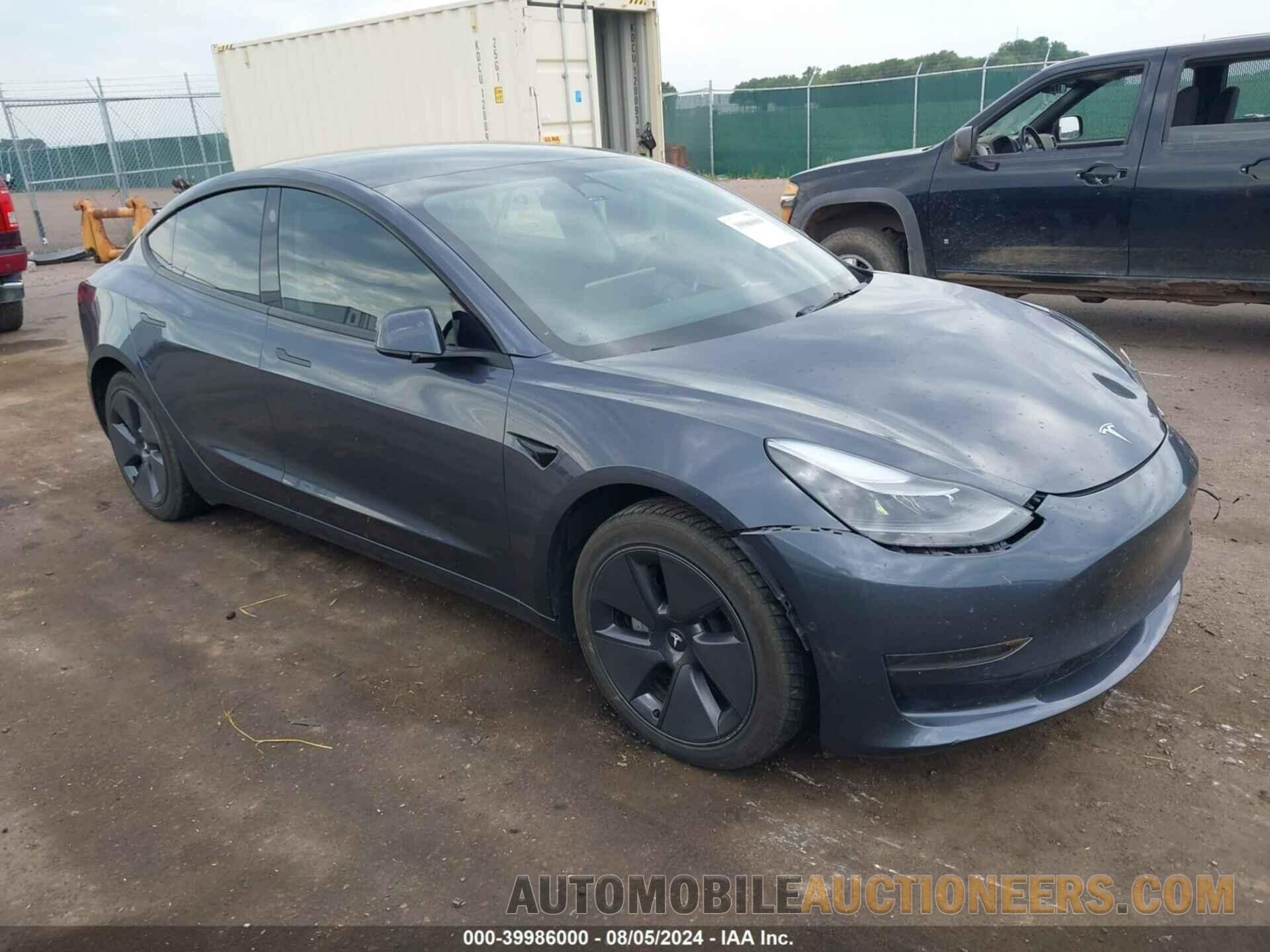 5YJ3E1EA1NF340532 TESLA MODEL 3 2022