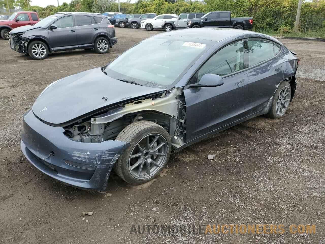 5YJ3E1EA1NF348727 TESLA MODEL 3 2022