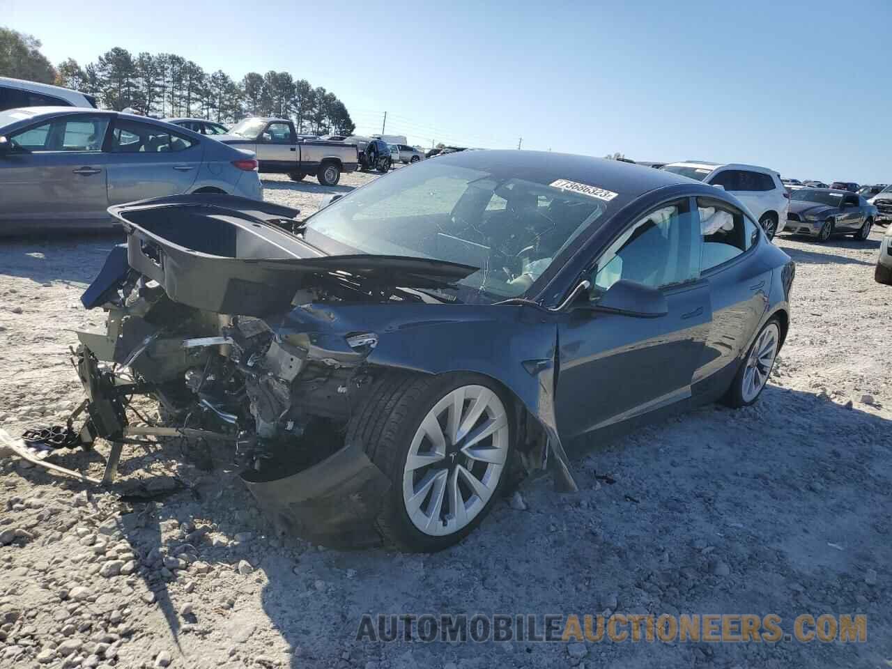 5YJ3E1EA1NF355161 TESLA MODEL 3 2022