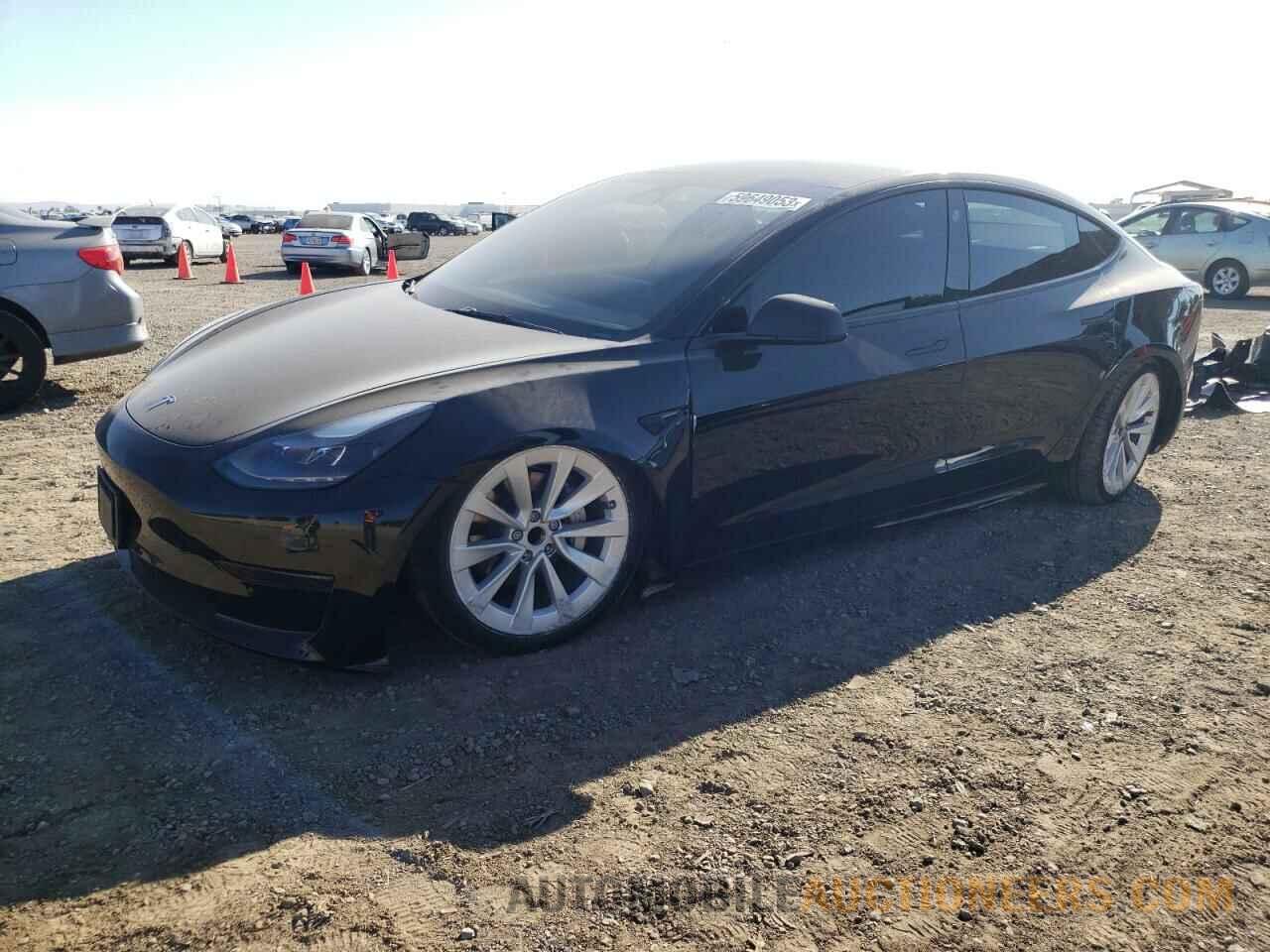 5YJ3E1EA1NF357735 TESLA MODEL 3 2022