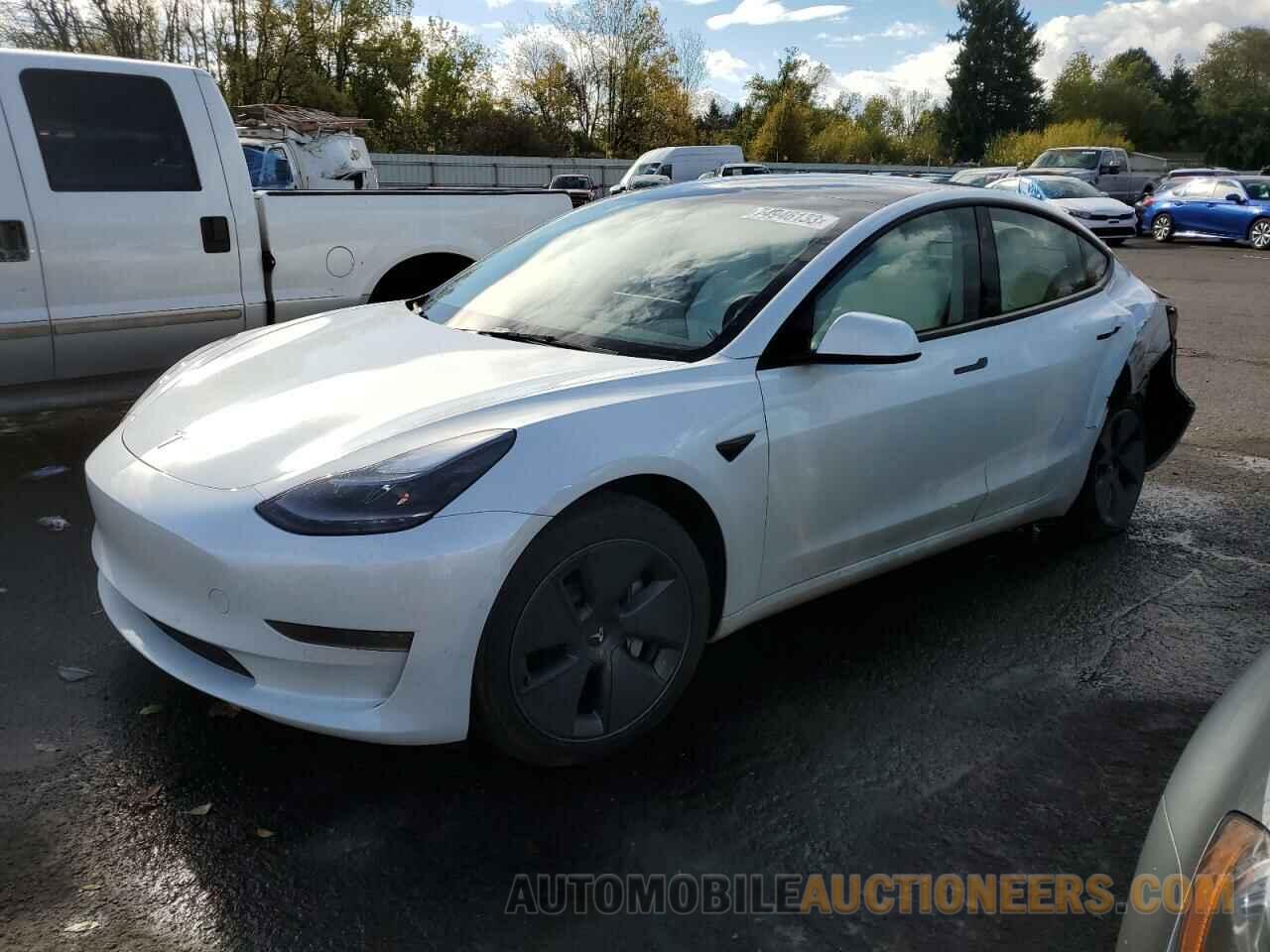 5YJ3E1EA1NF359680 TESLA MODEL 3 2022