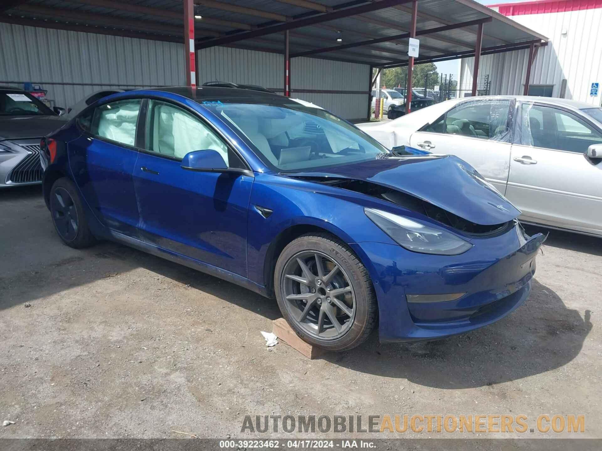 5YJ3E1EA1NF362353 TESLA MODEL 3 2022