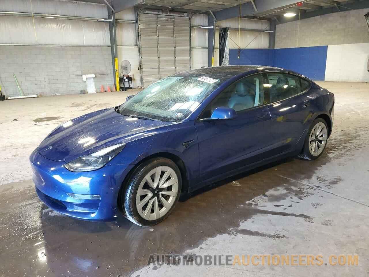 5YJ3E1EA1NF369173 TESLA MODEL 3 2022