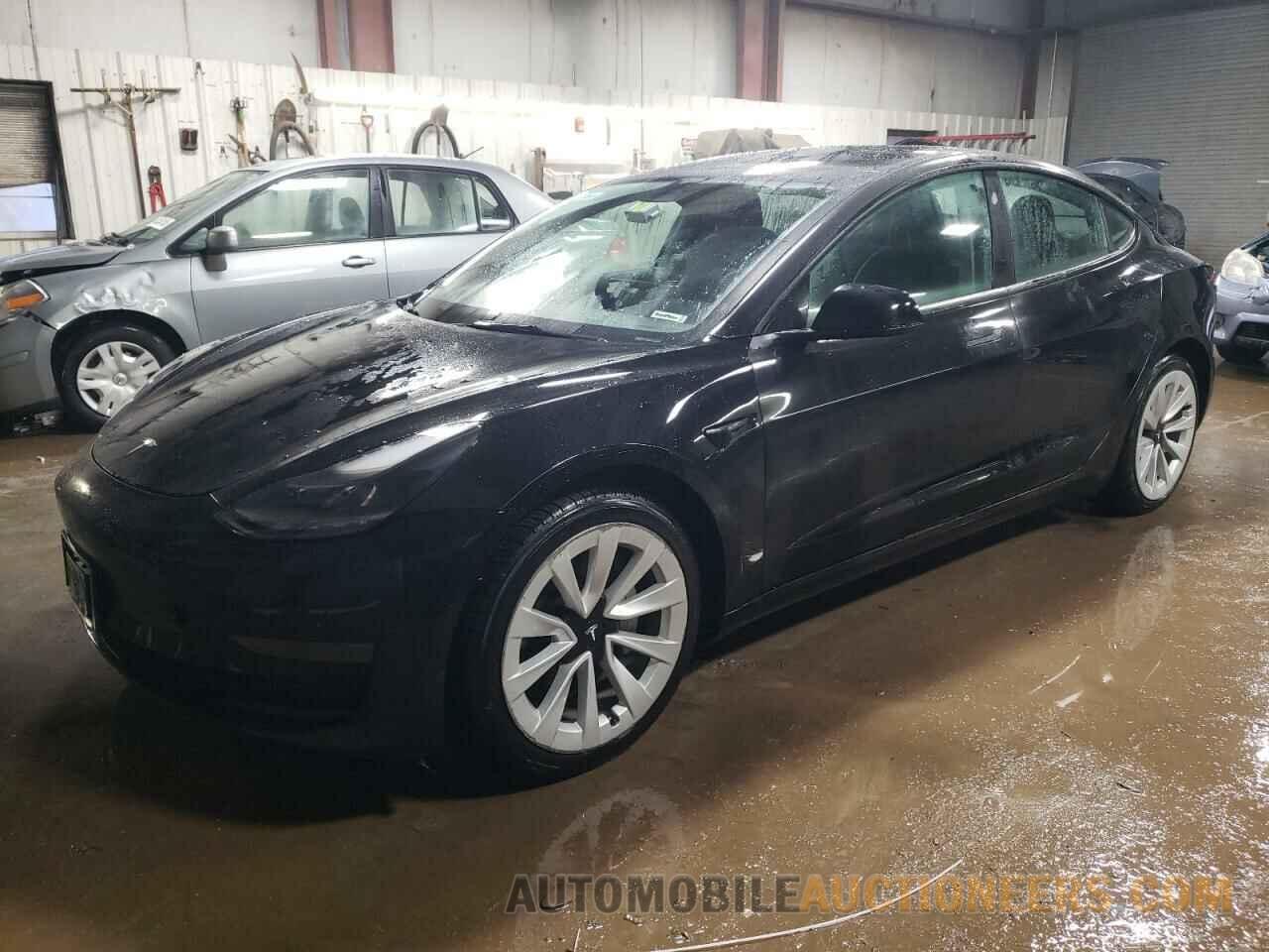 5YJ3E1EA1NF370002 TESLA MODEL 3 2022