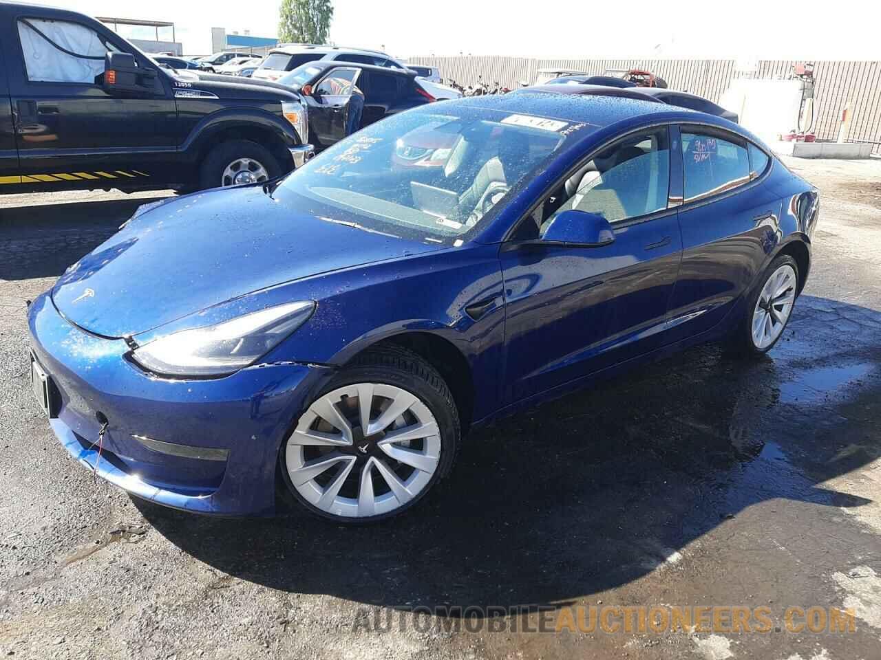 5YJ3E1EA1NF370498 TESLA MODEL 3 2022