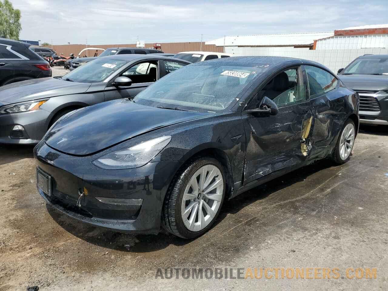 5YJ3E1EA1NF372056 TESLA MODEL 3 2022